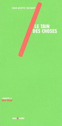 Le tain des choses