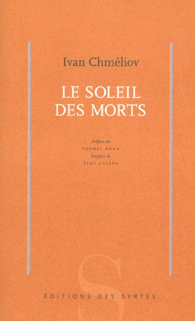 Le soleil des morts