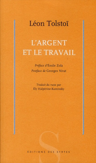 L'argent et le travail