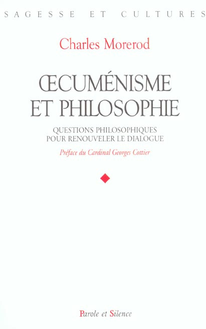OECUMENISME ET PHILISOPHIE