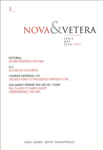 NOVA ET VETERA 2005 N2