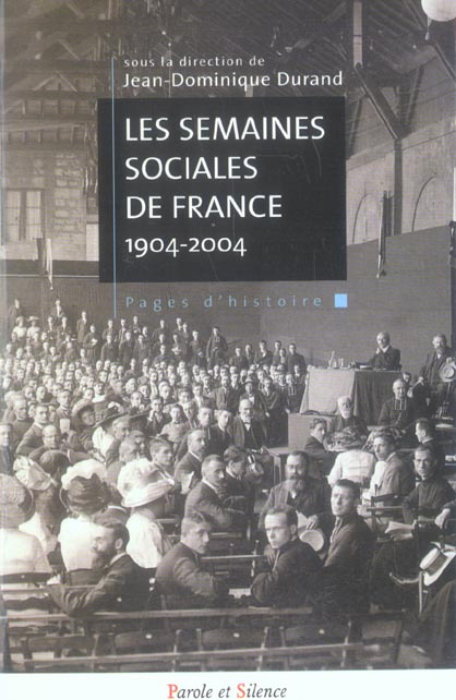 SEMAINES SOCIALES DE FRANCE