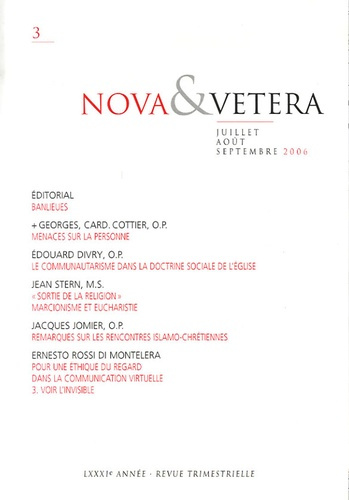 NOVA ET VETERA N3