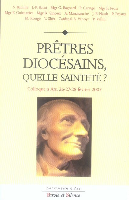 PRETRES DIOCESAINS QUELLE SAINTETE