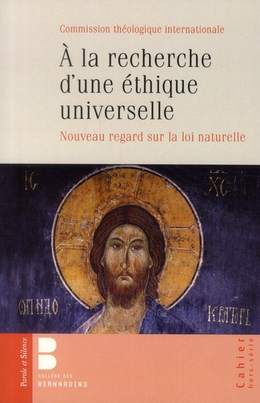 A LA RECHERCHE D'UNE ETHIQUE UNIVERSELLE
