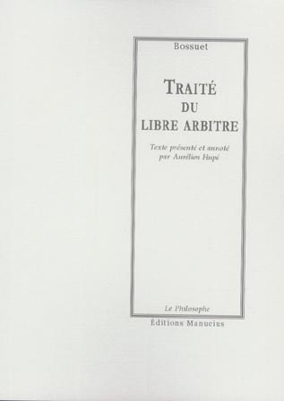 TRAITE DU LIBRE ARBITRE