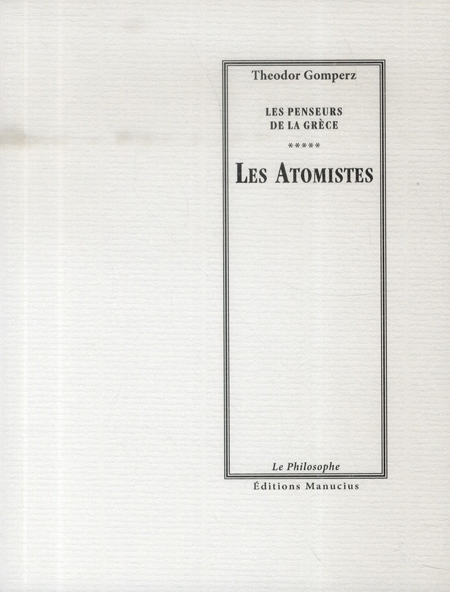 Les Atomistes