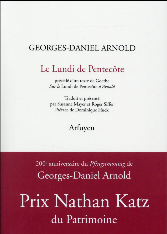Le Lundi de Pentecôte. Comédie en dialecte strasbourgeois en cinq actes et en vers