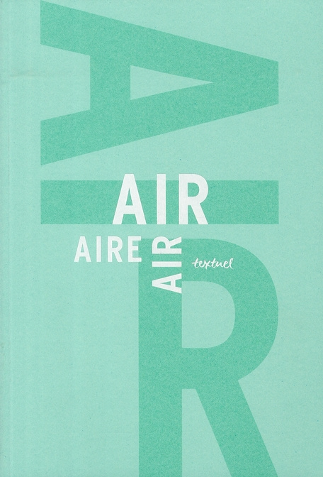 L'air / The Air / El Aire. Libre anthologie artistique et littéraire autour de l'air