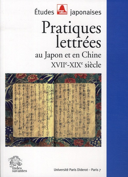 Pratiques lettrées au Japon et en Chine. XVIIe-XIXe siècle