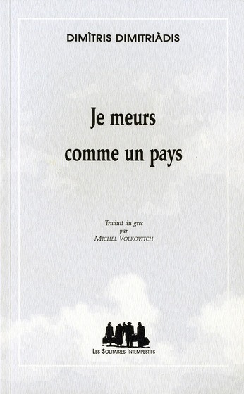 Je meurs comme un pays