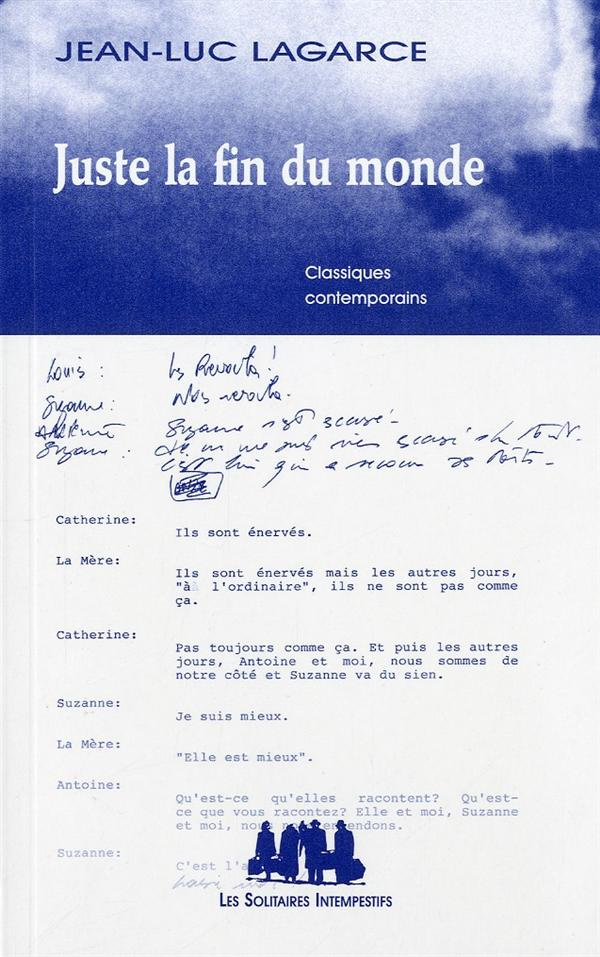 Juste la fin du monde