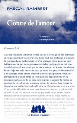 Clôture de l'amour
