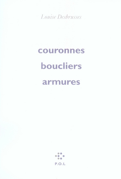 Couronnes, boucliers, armures