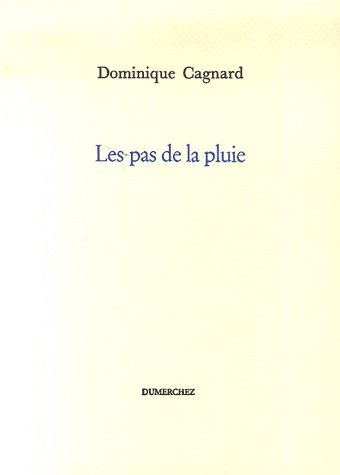 Les pas de la pluie