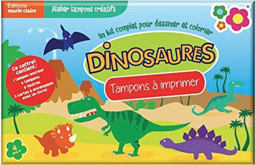 Dinosaures. Tampons à imprimer