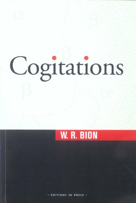 Cogitations. Edition revue et augmentée