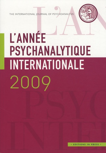 L'année psychanalytique internationale 2009