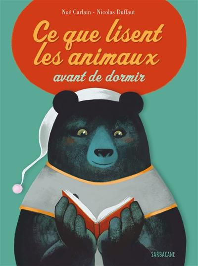 Ce que lisent les animaux avant de dormir