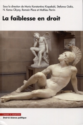 La faiblesse en droit. Actes du colloque des doctorants et jeunes docteurs de l'Ecole doctorale des