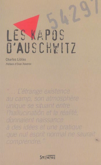 Les kapos d'Auschwitz