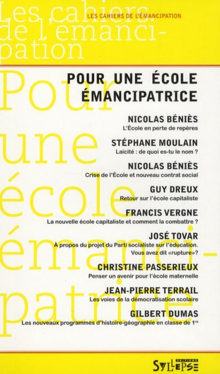 Pour une Ecole émancipatrice