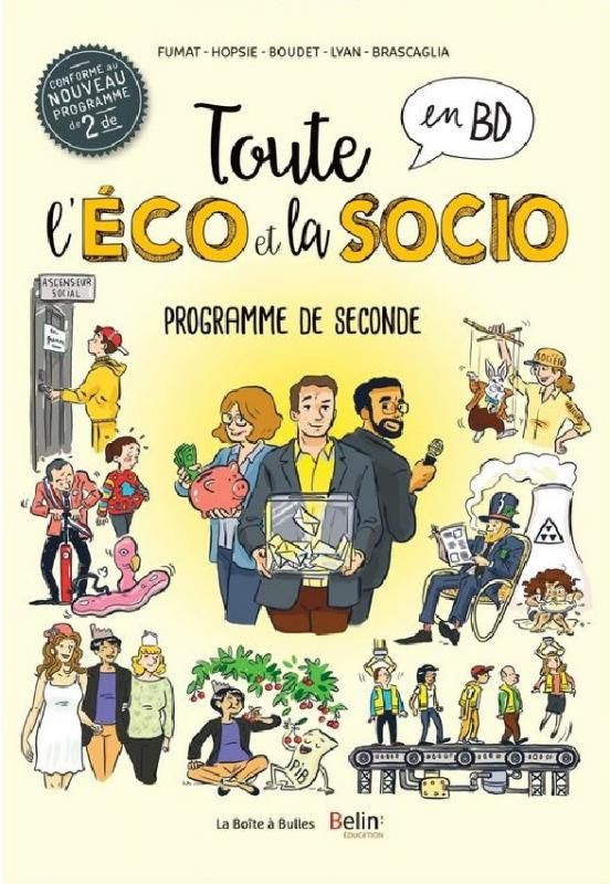 Toute l'éco et la socio en BD : Entreprises et production