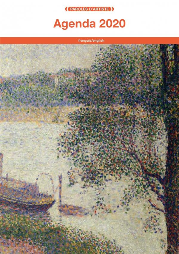 Agenda Paroles d'artiste. Une année entière sous le signe des arbres, Edition 2020, Edition bilingue