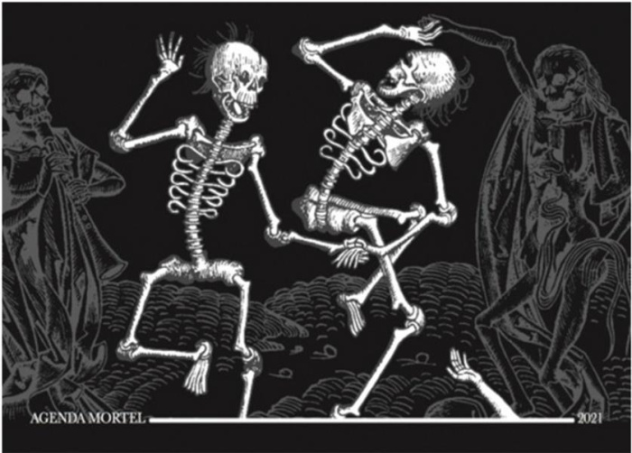 Agenda Mortel. Edition 2021