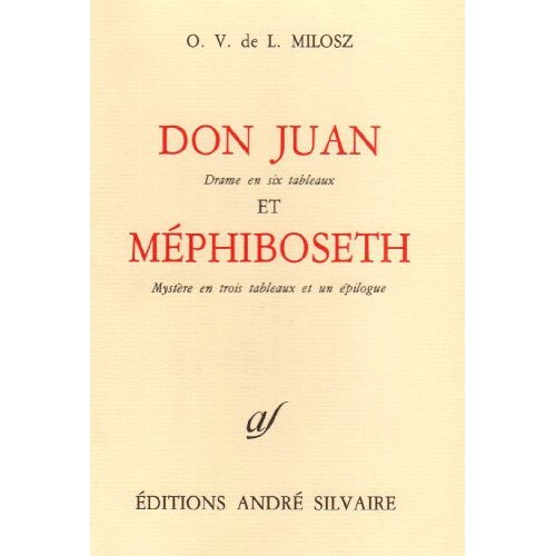 theatre 2: don juan, mephiboseth