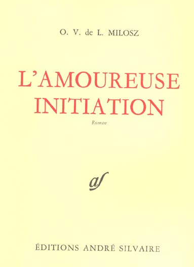 L'amoureuse initiation