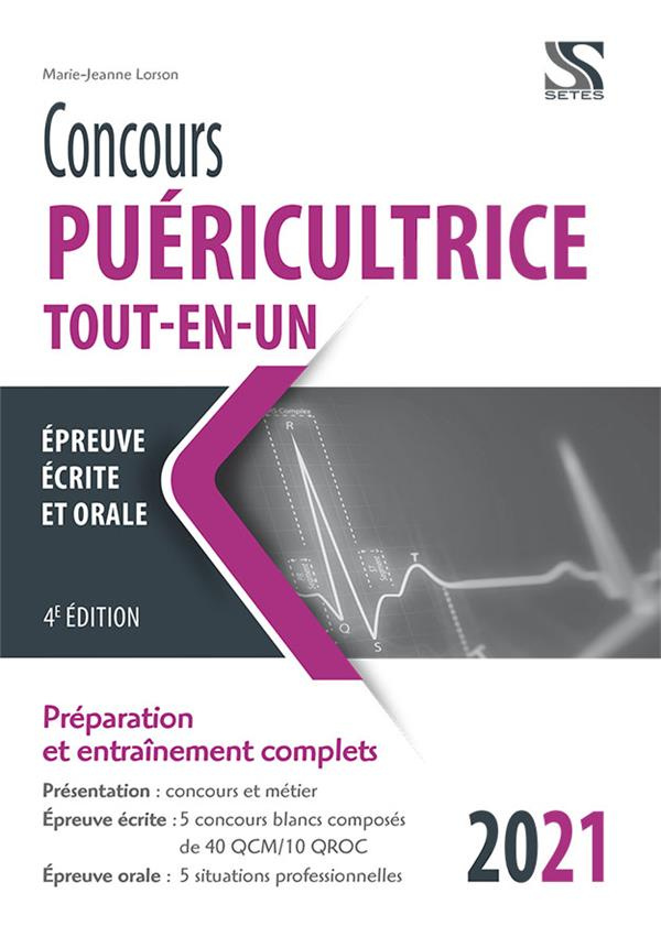 Concours puéricultrice. Edition 2021