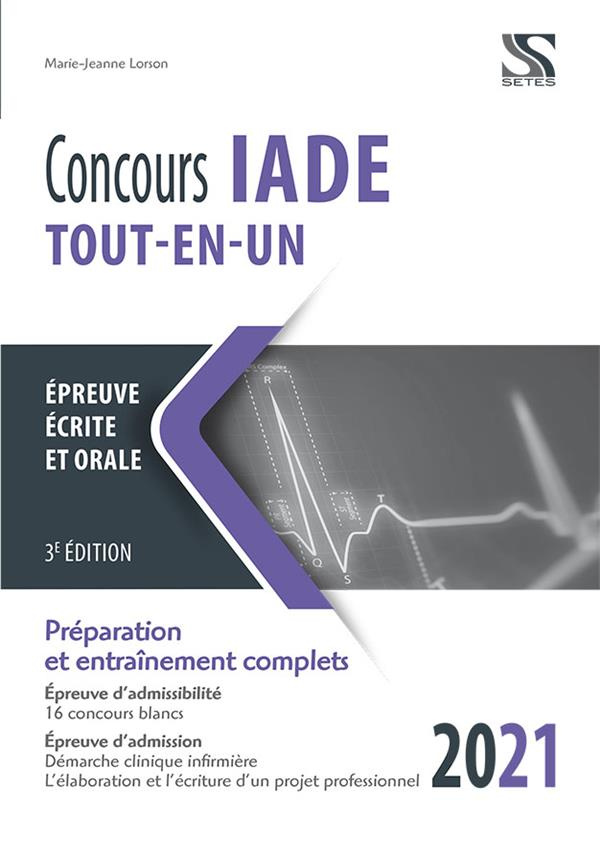 Concours IADE. Edition 2021