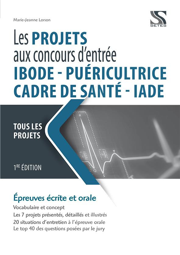 Les projets dans les concours d'entrée IBODE, cadre de santé, puéricultrice, IADE