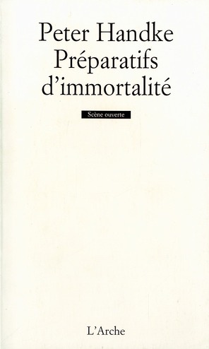 Préparatifs d'immortalité. Un drame historique