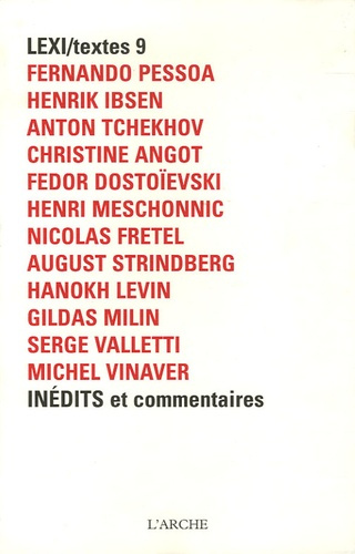 Lexi/textes 9. Inédits et commentaires