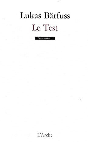 Le test. (Ce brave Simon Coré)