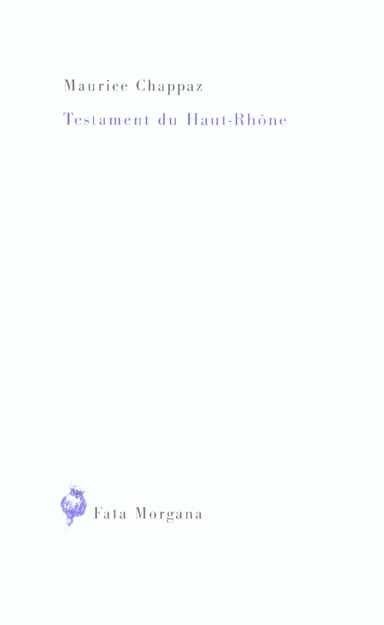 Testament du Haut-Rhône