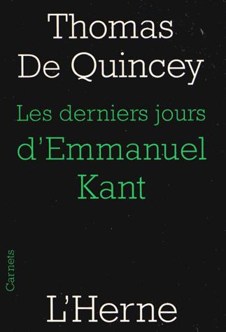 Les derniers jours d'Emmanuel Kant