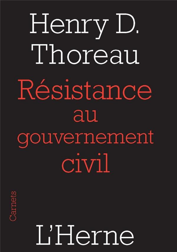 Resistance au gouvernement civil