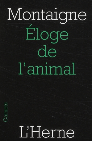 Eloge de l'animal