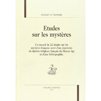 ETUDES SUR LES MYSTERES. UN RECUEIL DE 22 ETUDES SUR LES MYSTERES FRANCAIS, SUIVI D'UN REPERTOIRE D