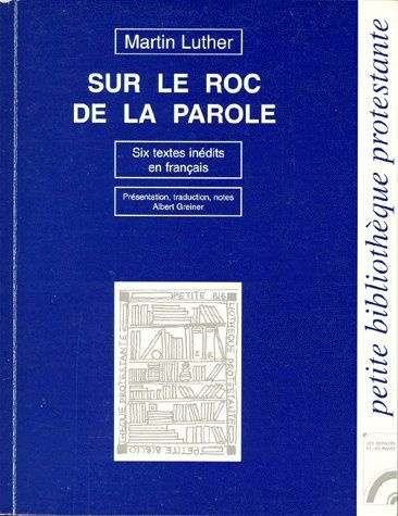 Sur le roc de la Parole. Six textes inédits en français