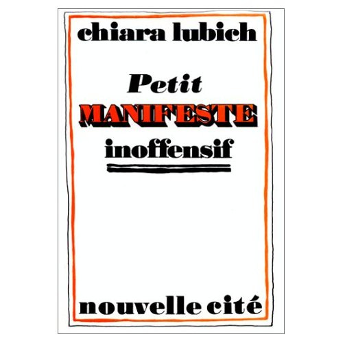 Petit manifeste inoffensif