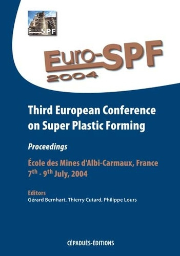 EURO SPF 2004 - CONFERENCE - ECOLE DES MINES DE CARMAUX 7-9 JUILLET 2004