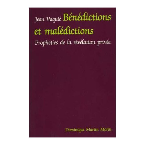 Bénédictions et malédictions