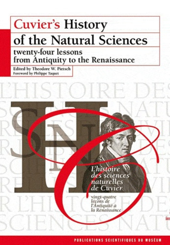 CUVIERS S HISTORY OF THE NATURAL SCIENCES