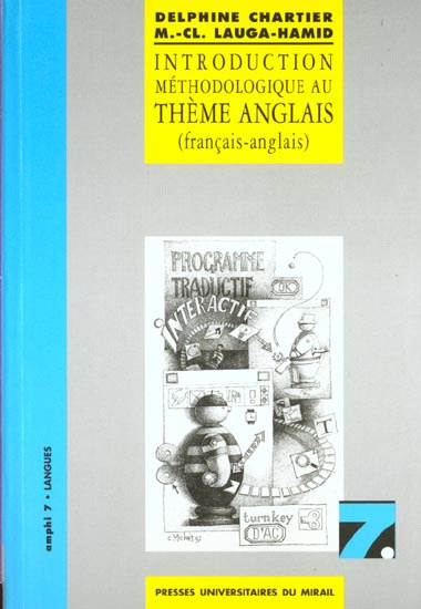 Introduction méthodologique au thème anglais. Français-anglais
