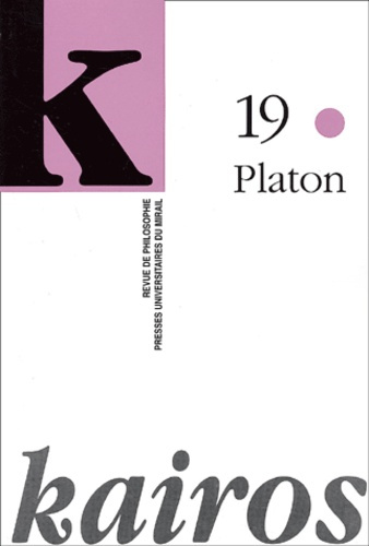 Kairos N° 19/2002 : Platon