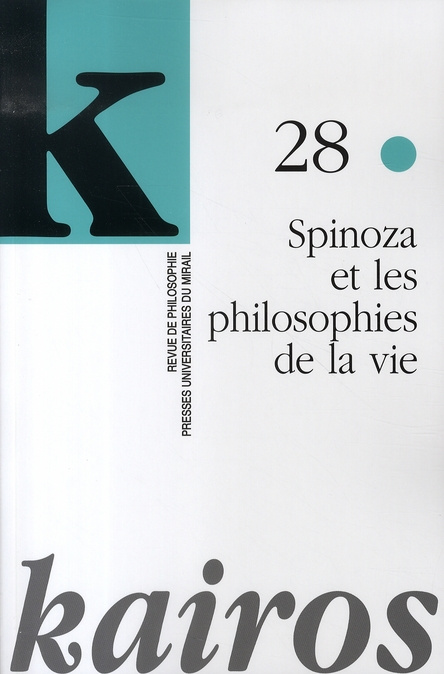 Kairos N° 28/2006 : Spinoza et les philosophies de la vie